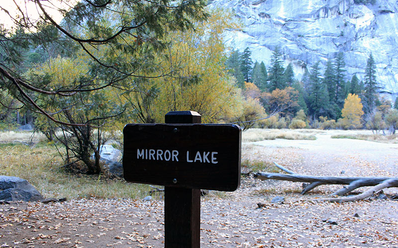 bjørn yosemite mirror lake