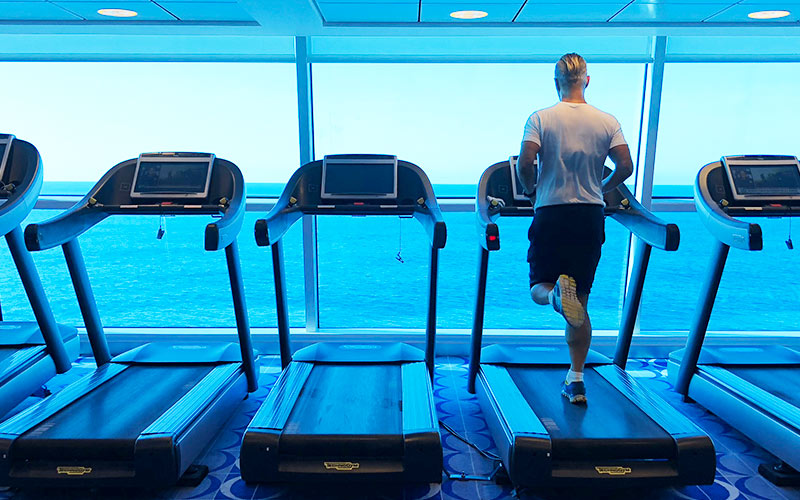 aktiviteter på krydstogt fitness