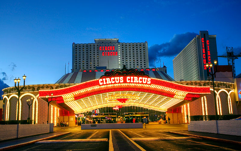 familieferie i las vegas circus circus