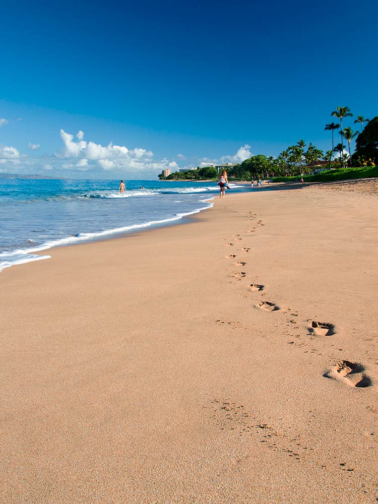 Ka'anapali Beach inviterer til lange gåture i sandet oplevelser på hawaii ka'anapali beach