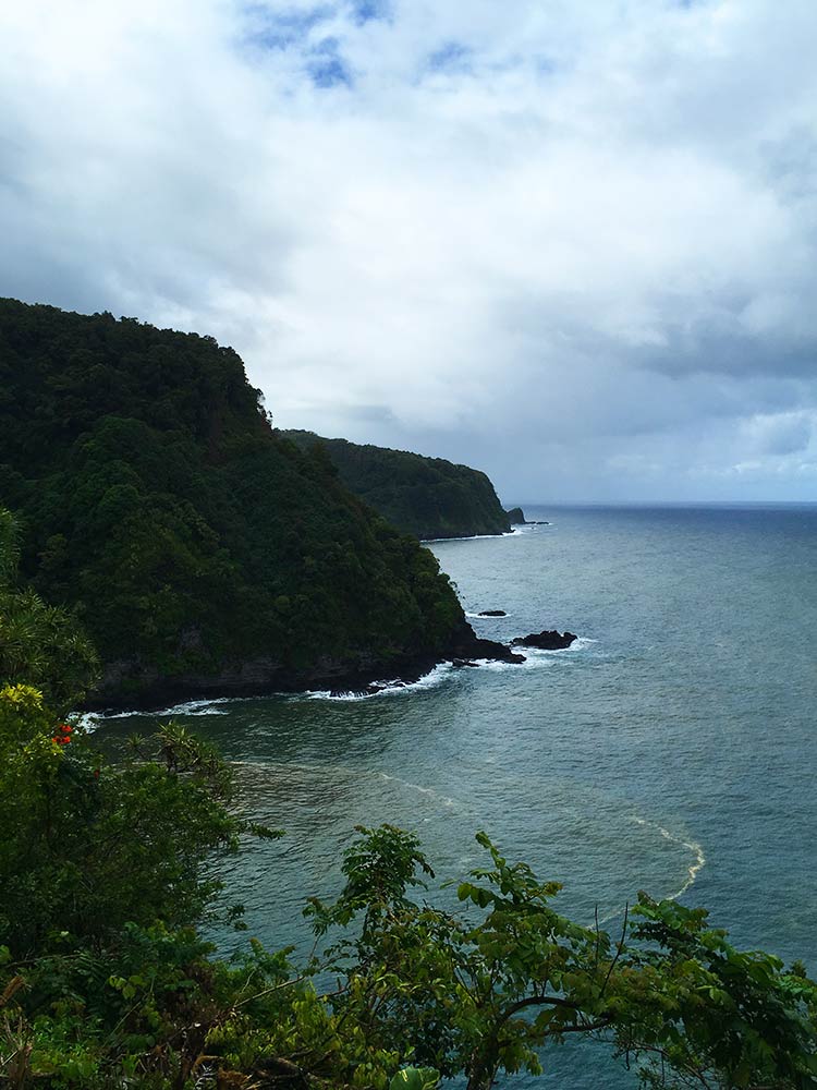Road to Hana var lidt skyet, men meget smuk oplevelser på hawaii road to hana