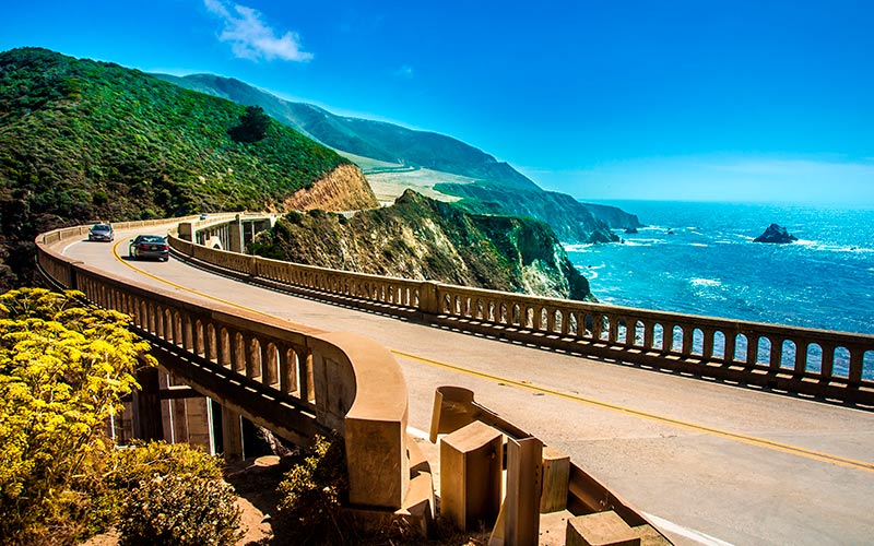 Kør selv på Vestkysten i USA – Highway 1 ved Big Sur