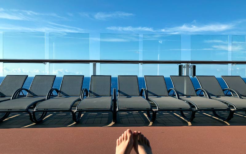 krydstogt i caribien på dækket