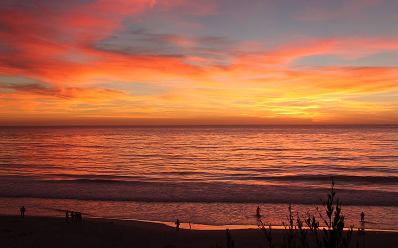 Monterey Carmel solnedgang