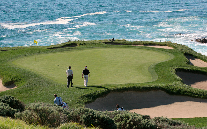 Monterey Pebble Beach golfbane