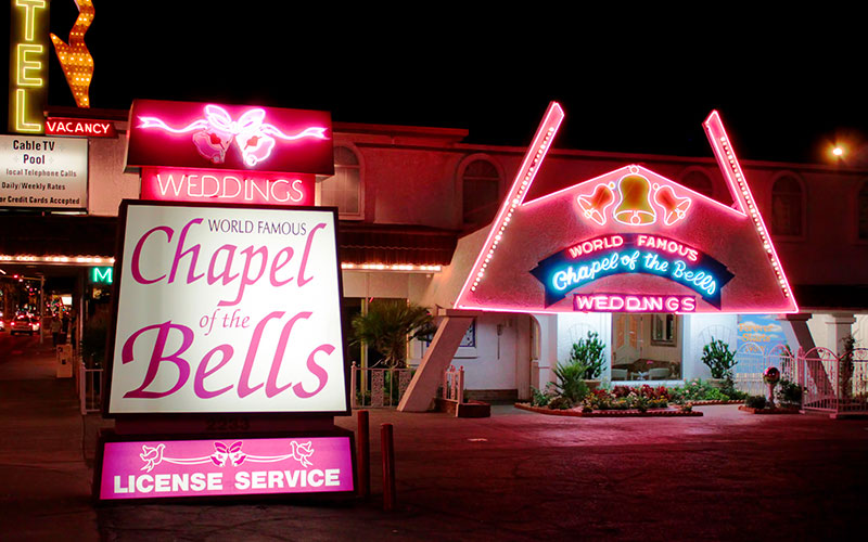 seværdigheder i las vegas wedding chapel