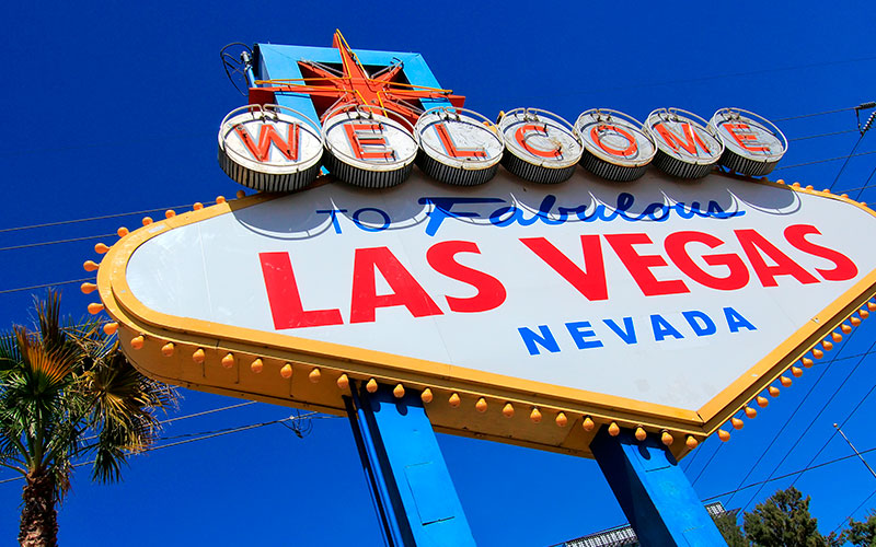 seværdigheder i las vegas welcome skilt