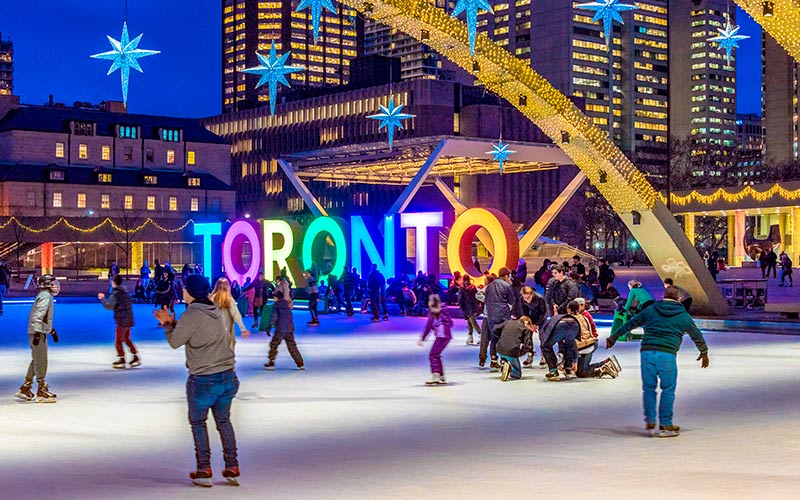 Toronto livlig by