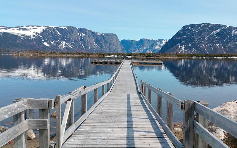 Newfoundland egner sig både til vandre-, kajak- og cykelture aktiv ferie i canada cykling Viking Trail