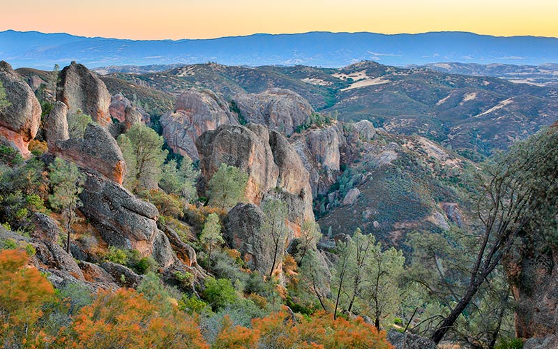 aktiv ferie klatring Pinnacles National Park