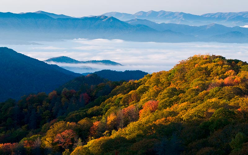 usa's nationalparker Great Smoky Mountains