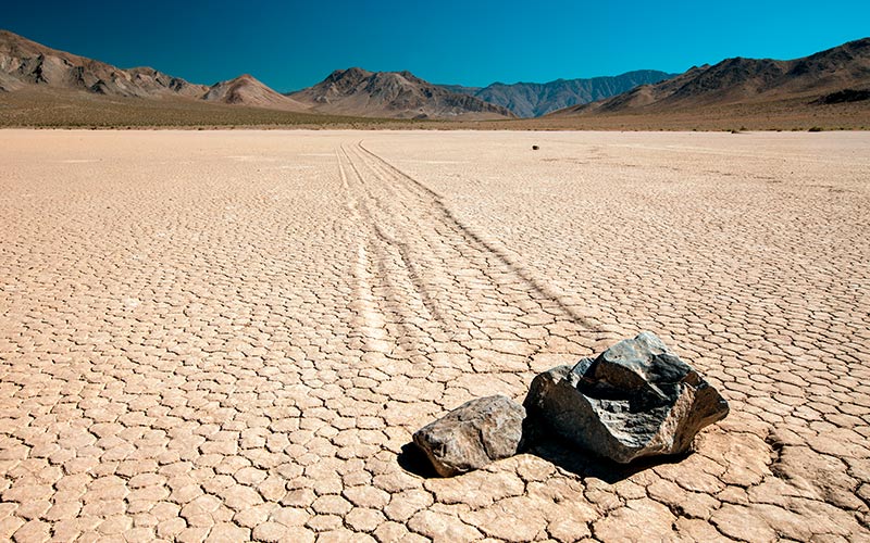 natur på vestkysten i usa death valley