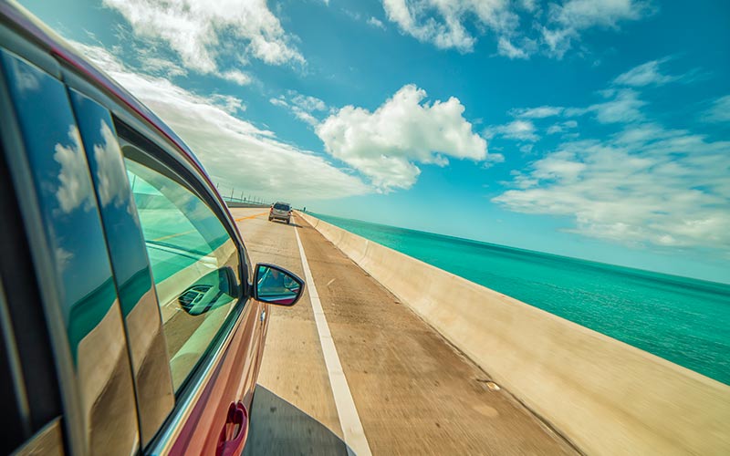 leje bil i usa florida keys